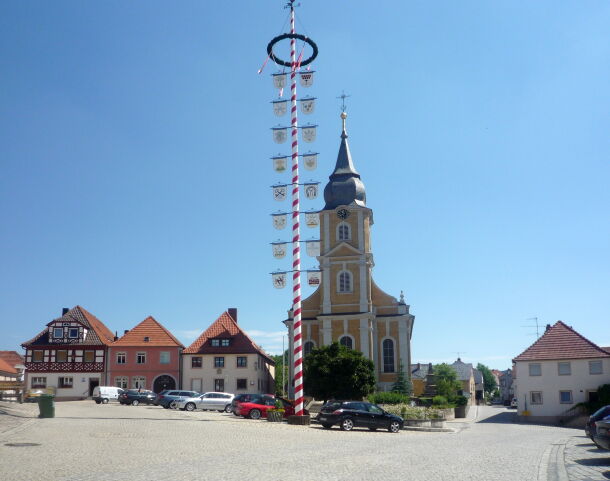 Burgkunstadt historischer Marktplatz | © Roman Müller Burgkunstadt historischer Marktplatz